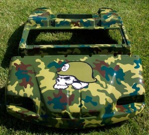 metal mulisha golf car