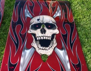 sand car painting